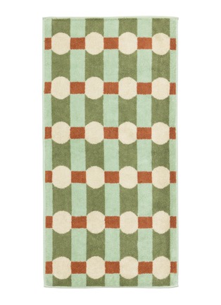 首图 –点击放大 - WARMGREY TAIL - X Songwol Towel Dot Check Face Towel — Cream on Mint