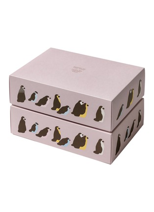 细节 –点击放大 - WARMGREY TAIL - X Songwol Penguins Gift Box For Face Towel