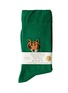 首图 –点击放大 首图 –点击放大 - WARMGREY TAIL - Meet Tiger Socks — Green