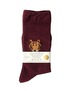 首图 –点击放大 首图 –点击放大 - WARMGREY TAIL - Meet Tiger Socks — Burgundy