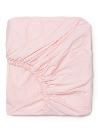首图 –点击放大 首图 –点击放大 - WARMGREY TAIL - Queen Size Fitted Sheet — Pink