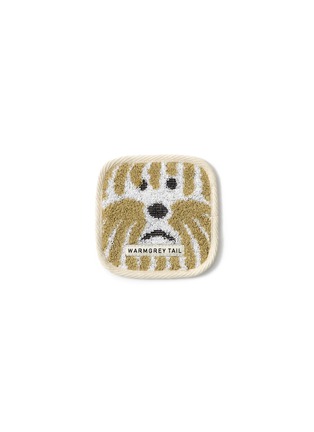 首图 –点击放大 首图 –点击放大 - WARMGREY TAIL - Fluffy Dogs Towel Coaster — Beige