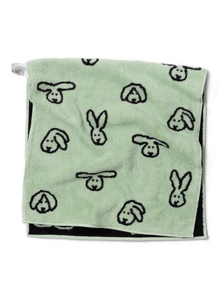 首图 –点击放大 - WARMGREY TAIL - X Songwol Towel Bunny Bunny Face Towel — Mint
