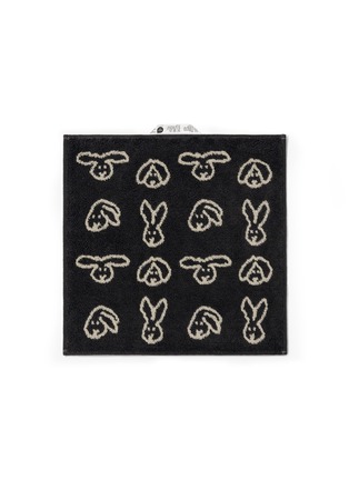首图 –点击放大 - WARMGREY TAIL - X Songwol Towel Bunny Bunny Hand Towel — Black