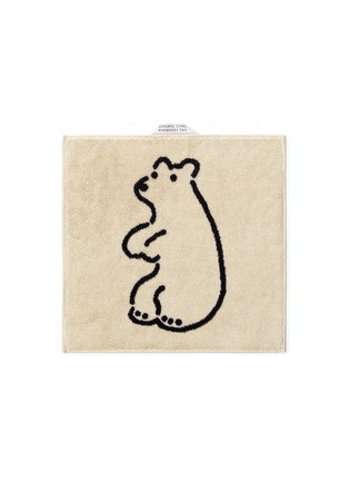 首图 –点击放大 - WARMGREY TAIL - X Songwol Towel Huggy Bear Bunny Hand Towel — Cream