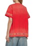 背面 - 点击放大 - FOUND - Horse Motif Embroidered Cotton T-Shirt