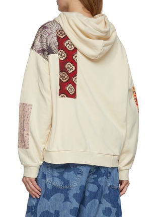 背面 - 点击放大 - FOUND - Tapestry Patchwork Zip Up Cotton Hoodie
