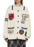 首图 - 点击放大 - FOUND - York University Cotton Knit Cardigan