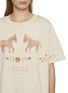  - FOUND - Floral Horse Farm Cotton T-Shirt