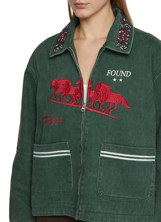  - FOUND - Jockey Club Embroidered Cotton Jacket