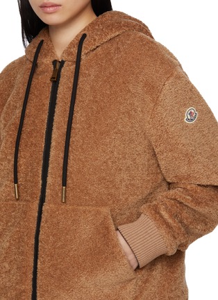  - MONCLER - 绒面拉链夹克