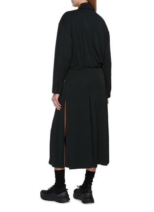 背面 - 点击放大 - LACOSTE - Pleated Maxi Dress