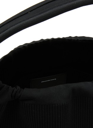 细节 - 点击放大 - ALEXANDERWANG - Large Ryan Ribbed Knit Shoulder Bag