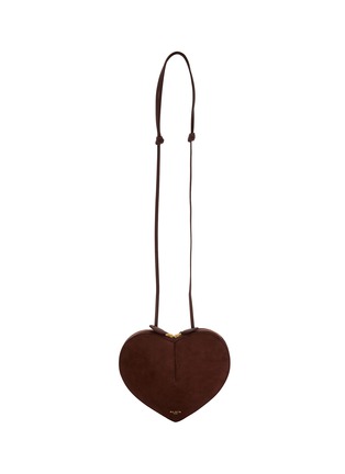 首图 - 点击放大 - ALAÏA - Medium Le Coeur Suede Shoulder Bag