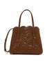 首图 - 点击放大 - ALAÏA - Mina 25 Vienne Perforated Nubuck Leather Tote Bag