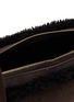 细节 - 点击放大 - ALAÏA - Medium Le Teckel Shearling Suede Shoulder Bag