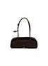 首图 - 点击放大 - ALAÏA - Medium Le Teckel Shearling Suede Shoulder Bag