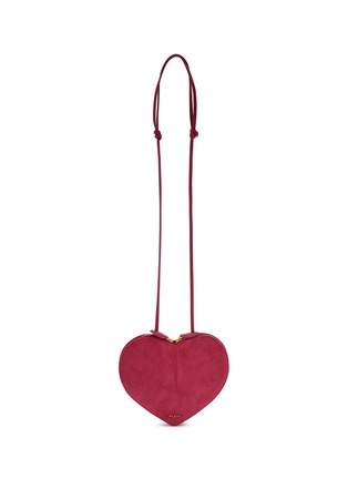 首图 - 点击放大 - ALAÏA - Medium Le Coeur Suede Shoulder Bag