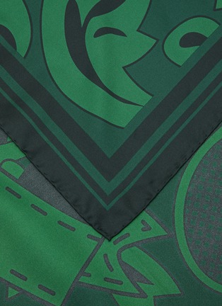 细节 - 点击放大 - LACOSTE - Tennis Print Scarf