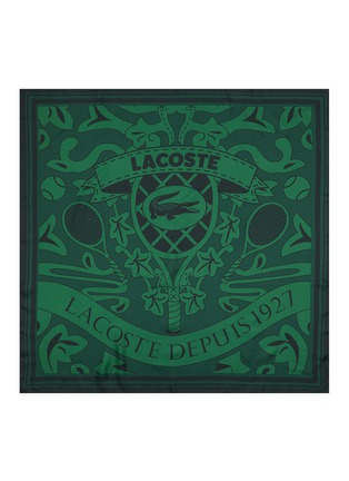首图 - 点击放大 - LACOSTE - Tennis Print Scarf