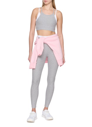 模特儿示范图 - 点击放大 - BEYOND YOGA - Spacedye On The Double Leggings