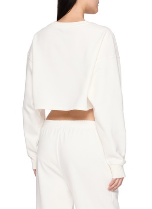 背面 - 点击放大 - BEYOND YOGA - LuxeFleece Boxy Cropped Sweatshirt