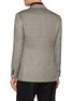 背面 - 点击放大 - MAGNUS & NOVUS - Monochrome Twill Sheen Linen Blend Blazer