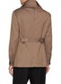 背面 - 点击放大 - MAGNUS & NOVUS - Two Tone Herringbone Baby Camel Jacket