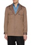 首图 - 点击放大 - MAGNUS & NOVUS - Two Tone Herringbone Baby Camel Jacket