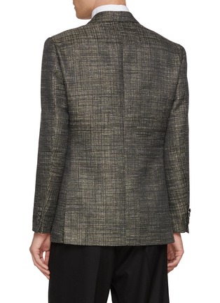 背面 - 点击放大 - MAGNUS & NOVUS - Jacquard Sheen Linen Blend Blazer