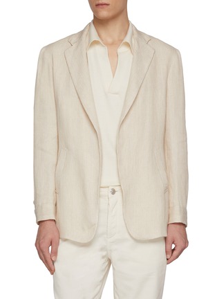 首图 - 点击放大 - MAGNUS & NOVUS - Striped Linen Blazer