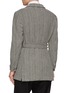 背面 - 点击放大 - MAGNUS & NOVUS - Monochrome Belted Wool Coat