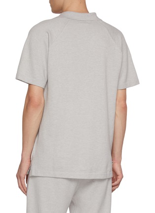 背面 - 点击放大 - MAGNUS & NOVUS - Short Sleeve Cotton Cashmere Polo Shirt
