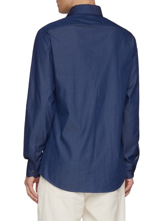 背面 - 点击放大 - MAGNUS & NOVUS - Loro Piana Cotton Denim Shirt