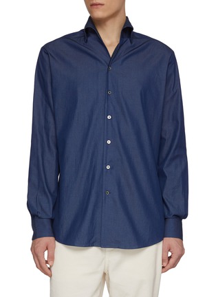 首图 - 点击放大 - MAGNUS & NOVUS - Loro Piana Cotton Denim Shirt