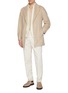 模特儿示范图 - 点击放大 - MAGNUS & NOVUS - Belted Double Faced Loro Piana Cashmere Coat