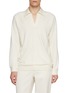首图 - 点击放大 - MAGNUS & NOVUS - Long Sleeve Cotton Cashmere Knit Polo Shirt