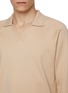  - MAGNUS & NOVUS - Long Sleeve Cotton Cashmere Rugby Knit Polo Shirt