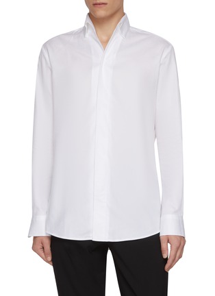 首图 - 点击放大 - MAGNUS & NOVUS - Concealed Button Cotton Shirt