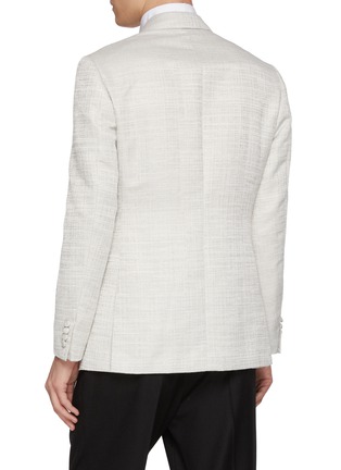 背面 - 点击放大 - MAGNUS & NOVUS - Jacquard Sheen Linen Blend Blazer