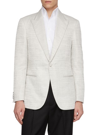 首图 - 点击放大 - MAGNUS & NOVUS - Jacquard Sheen Linen Blend Blazer