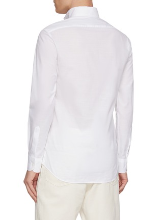 背面 - 点击放大 - MAGNUS & NOVUS - Linen Effect Alumo Cotton Shirt
