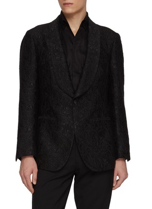 首图 - 点击放大 - MAGNUS & NOVUS - Floral Embroidered Jacquard Blazer