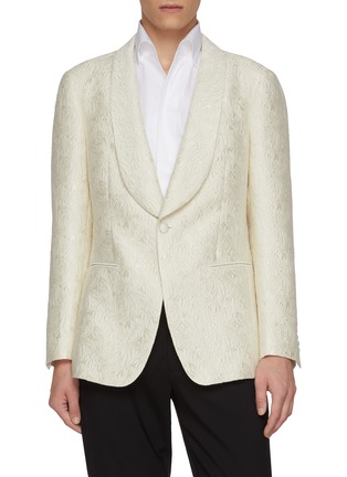 首图 - 点击放大 - MAGNUS & NOVUS - Floral Jacquard Cotton Wool Blend Jacket