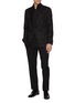 模特儿示范图 - 点击放大 - MAGNUS & NOVUS - Floral Jacquard Blazer