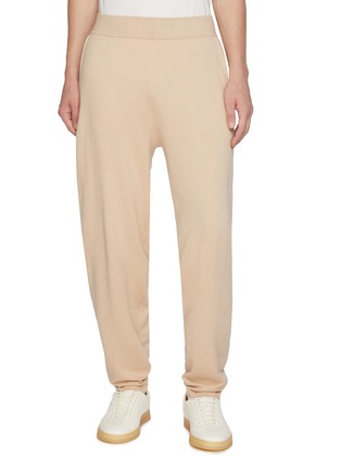 首图 - 点击放大 - MAGNUS & NOVUS - Elasticated Waist Cotton Cashmere Knit Pants