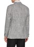 背面 - 点击放大 - MAGNUS & NOVUS - Mélange Textured Wool Linen Blend Blazer