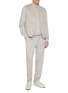 模特儿示范图 - 点击放大 - MAGNUS & NOVUS - Stand Collar Cashmere Vest
