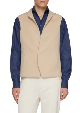 首图 - 点击放大 - MAGNUS & NOVUS - Stand Collar V-Neck Vest