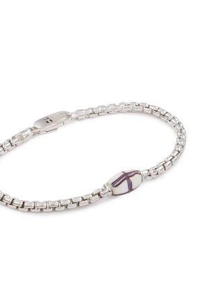 细节 - 点击放大 - TATEOSSIAN - French Cross Rhodium Chain Bracelet